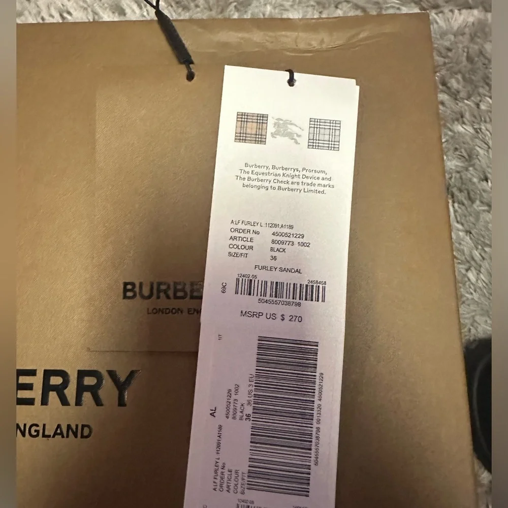 Burberry sandal - Picture 4 of 9